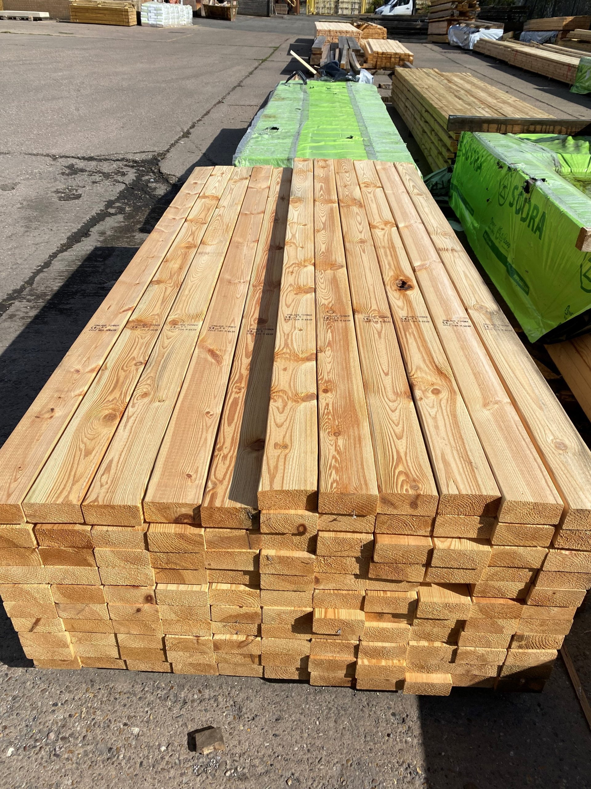 Graded C24 Regularised Timber - 47mm X 100mm | Bennetts Timber