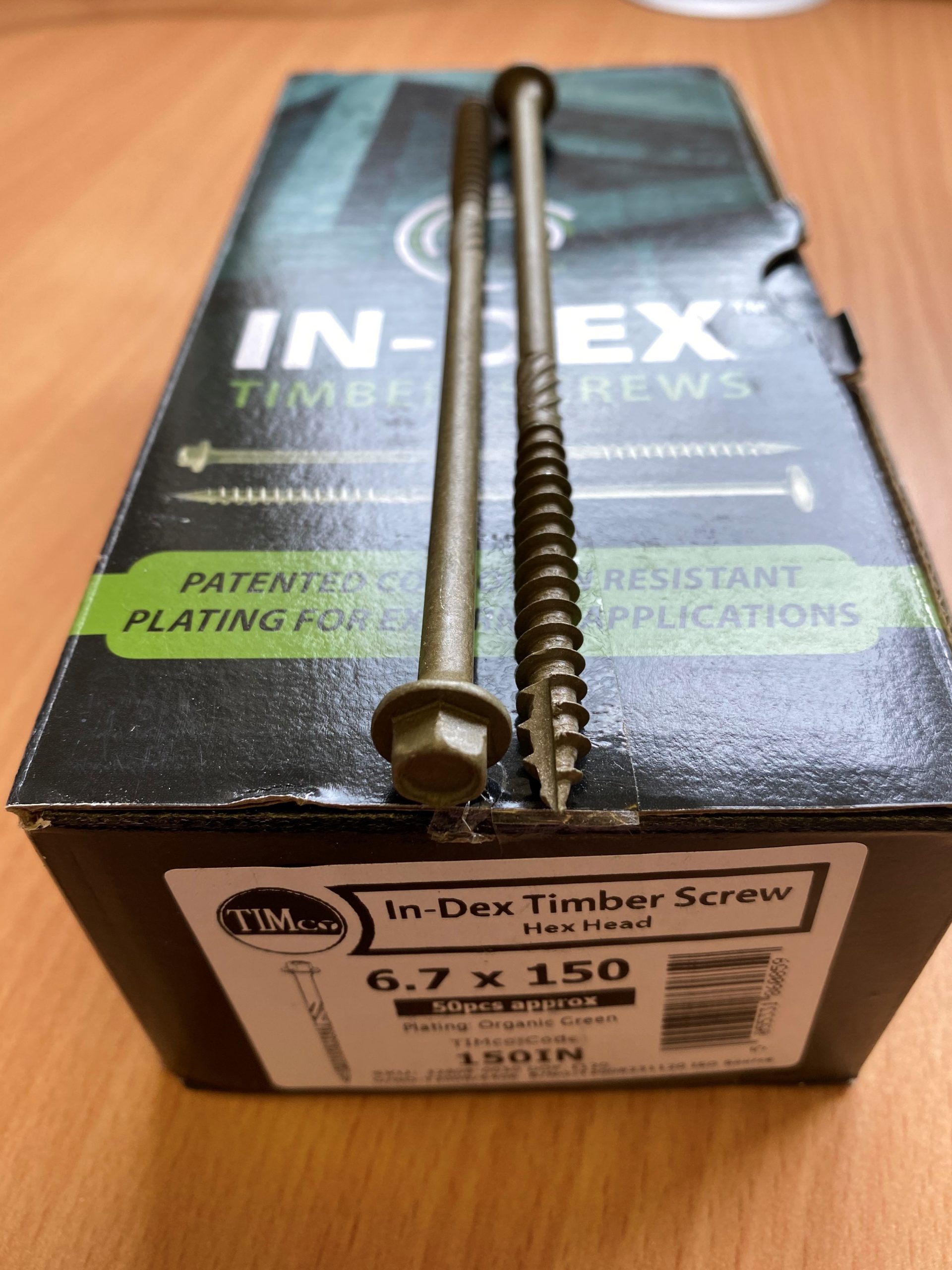 Sleeper Screws 65 X 150mm Bennetts Timber 7383