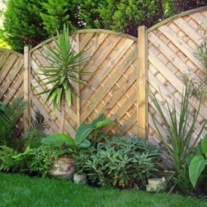 Lincoln Bow Fence Panel - 1830mm x 1800mm